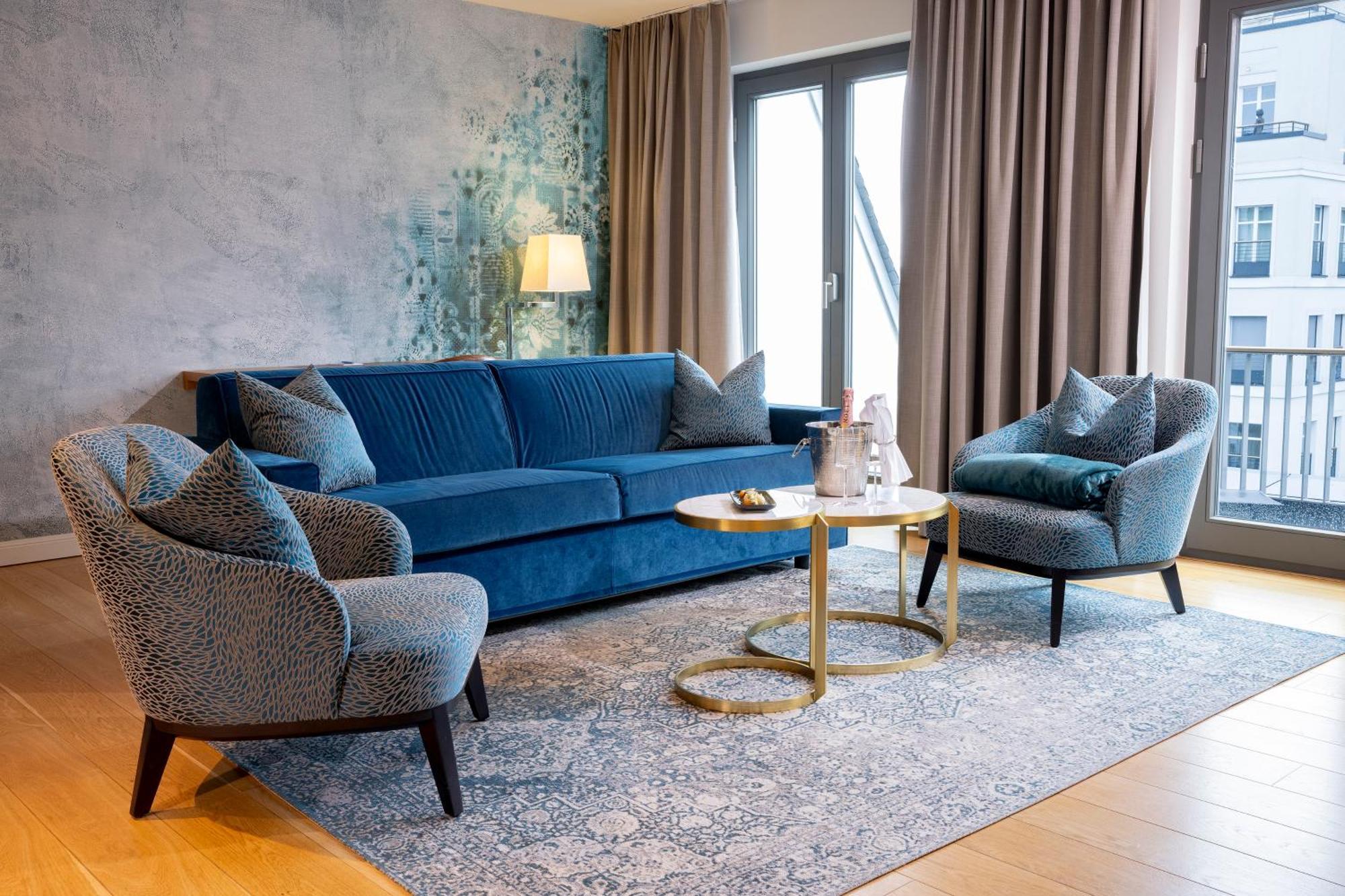 The Wellem, In The Unbound Collection By Hyatt Hotell Düsseldorf Eksteriør bilde A living room